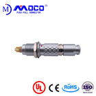 High Endurance  M12 14 Pin Round Connector , EGG / FGG Connector For Medical Device